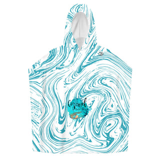 CPF AQUATIC - Personalized Kids Poncho Beach and Pool Towel