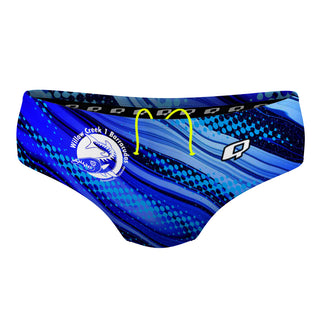 Willow Creek Barracudas - Classic Brief Swimsuit