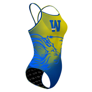 Widener Swim Team - Skinny Strap Swimsuit
