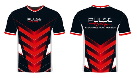 Red and Black Pulse Jersey