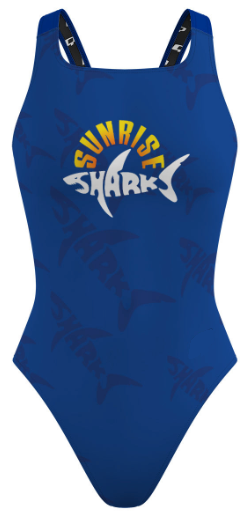 Sunrise Sharks - Classic Strap Swimsuit