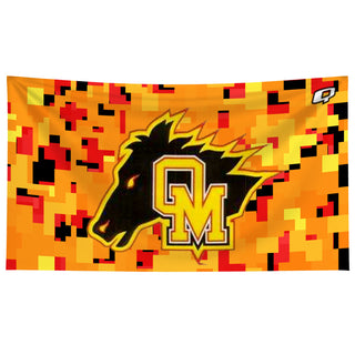 Oakdale Mustangs - Microfiber Swim Towel