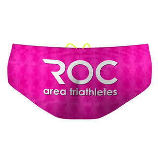 Mens Classic Brief Swimsuit - PINK - Classic Brief Swimsuit