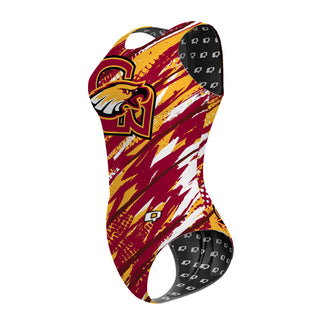 Clovis West Golden Eagles - Women's Waterpolo Swimsuit Classic Cut