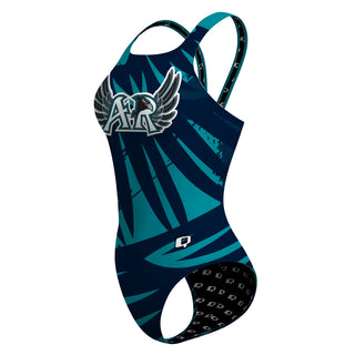 AUBURN RIVERSIDE RAVENS - Classic Strap Swimsuit