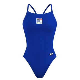 Klo MMM - Solid Skinny Strap Swimsuit - PERSONALIZED