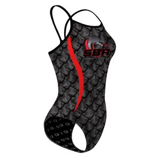 San Benito Aquatics - Skinny Strap Swimsuit