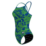 Green Grunge Urban Style - Skinny Strap