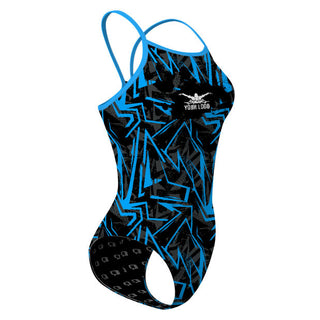 Labyrinth (3 colors) - Skinny Strap Swimsuit