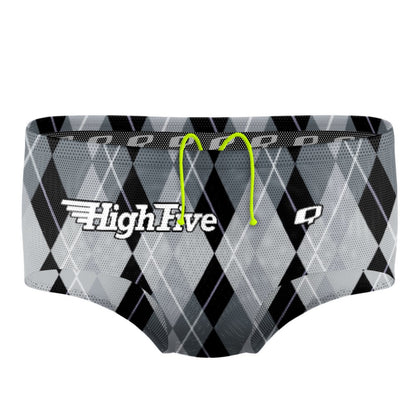High Five white logo - Drag Suit