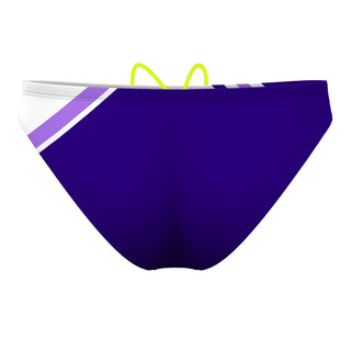 purple-flash - Waterpolo Brief Swimsuit
