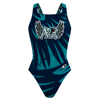 AUBURN RIVERSIDE RAVENS - Classic Strap Swimsuit