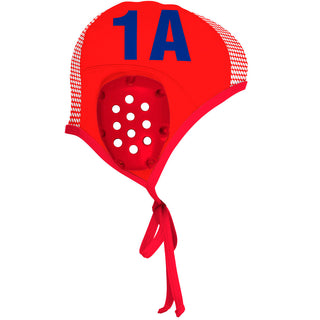 Westminster Academy Red / BLUE # - Water Polo Cap