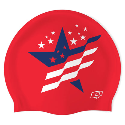 USA 16 - Silicon Swimming Cap