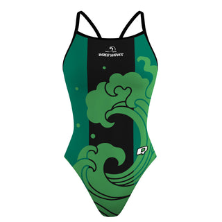 waeg waves - Skinny Strap Swimsuit