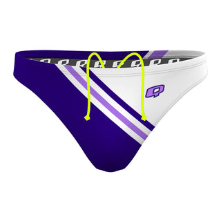 purple-flash - Waterpolo Brief Swimsuit