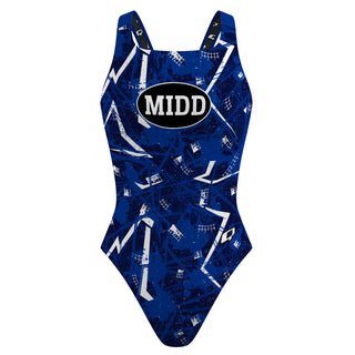 Middlebury Marlins 4 - Classic Strap Swimsuit