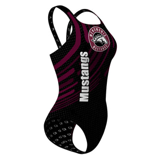 Menomonie Mustangs - Classic Strap Swimsuit