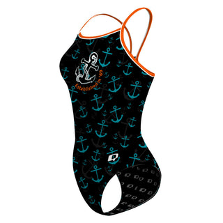 Cornwall Underwater - Skinny Strap Swimsuit