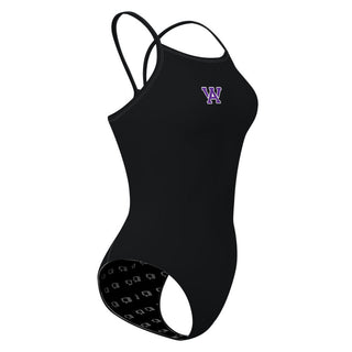 Prueba S - Solid Skinny Strap Swimsuit - PERSONALIZED