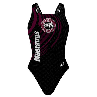 Menomonie Mustangs - Classic Strap Swimsuit