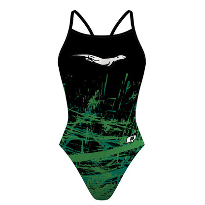 MCST OTTERS - Skinny Strap Swimsuit