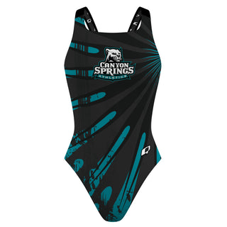 CANYON SPRINGS COUGARS - Classic Strap Swimsuit