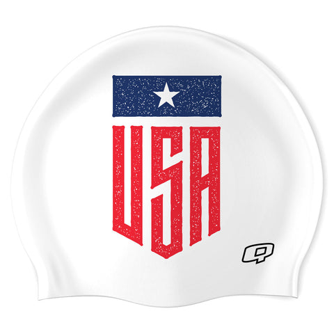 USA 03 - Silicon Swimming Cap