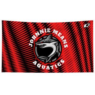 Johnnie Means Aquatics Tigersharks - Microfiber Swim Towel
