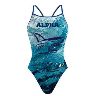 agirls1 - Skinny Strap Swimsuit