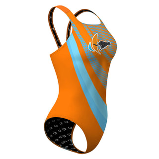 Cheetah Running Club - Classic Strap Swimsuit