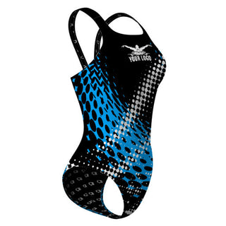 Swirl (3 colors) - Classic Strap Swimsuit