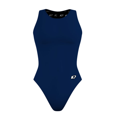 Q Solid suits 24 - Solid Women's Waterpolo Swimsuit Classic Cut