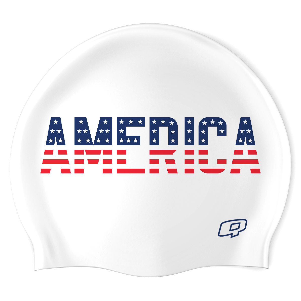 USA 13 - Silicon Swimming Cap