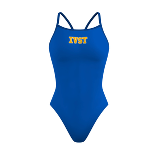 Indian Valley Swim Team - Skinny Strap Swimsuit