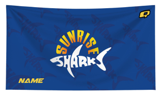Sunrise Sharks - Microfiber Swim Towel
